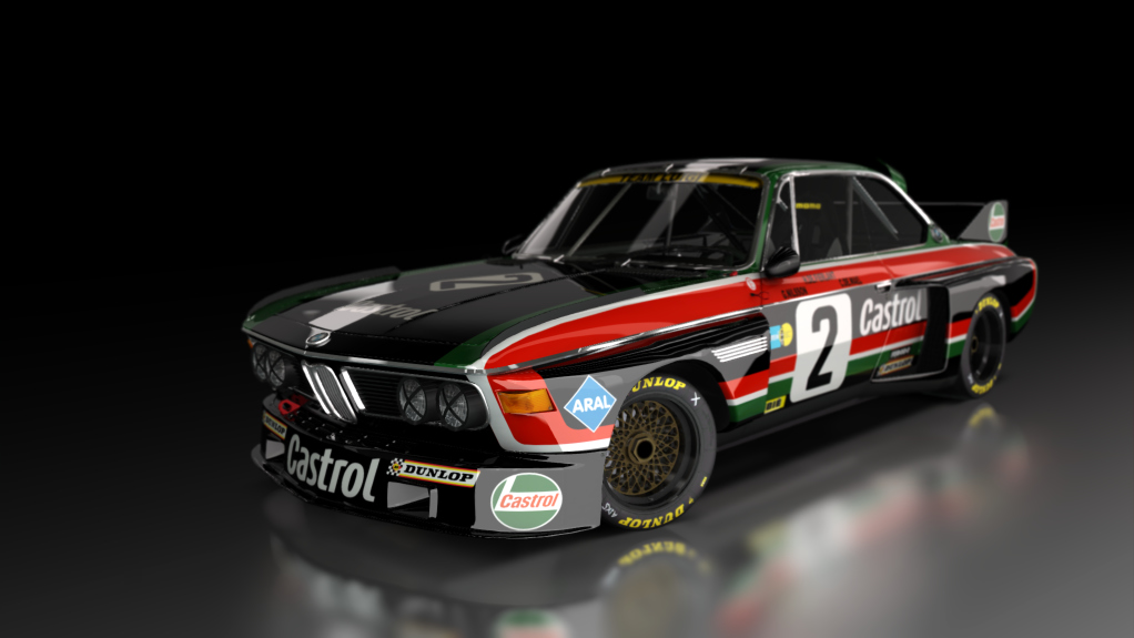 ACL GTR BMW CSL 3.0, skin 2_Team_Luigi_Castrol_Racing