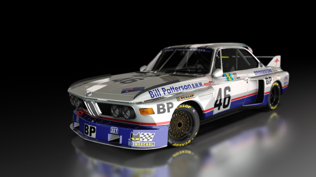 ACL GTR BMW CSL 3.0, skin 46_Team_Brock