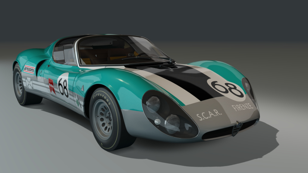 ACL GTC Alfa Romeo 33 Corsa Stradale, skin blue_silver_68