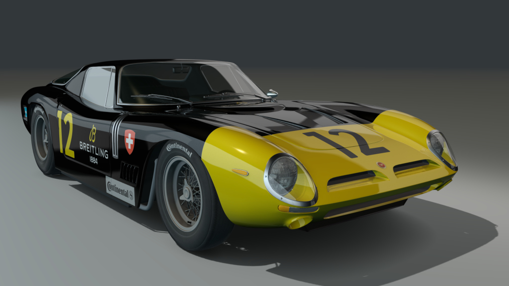 ACL GTC Bizzarrini GT 5300 Corsa, skin 12_black