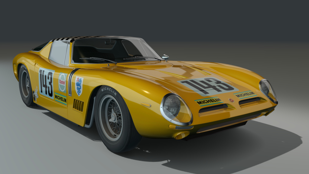 ACL GTC Bizzarrini GT 5300 Corsa, skin 143_orange