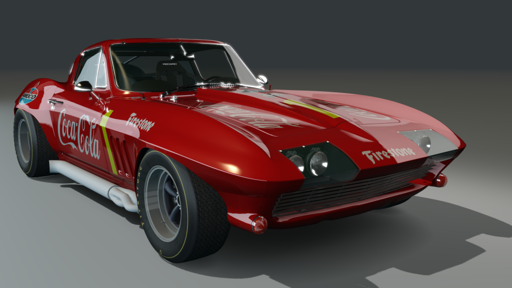 ACL GTC Corvette 1967, skin cocacola