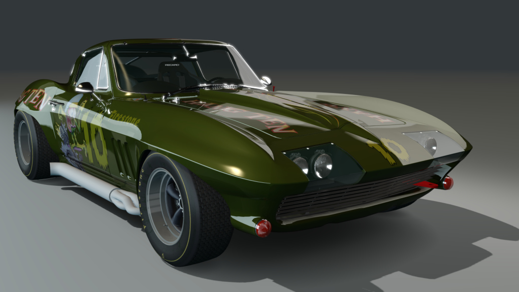 ACL GTC Corvette 1967, skin roth