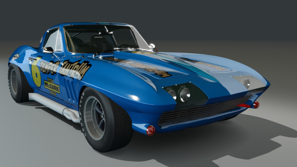 ACL GTC Corvette 1967, skin tempertantrum