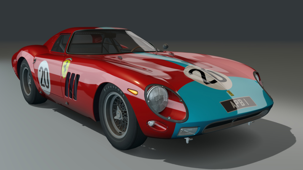 ACL GTC Ferrari 250 GTO Series II, skin 00_red20