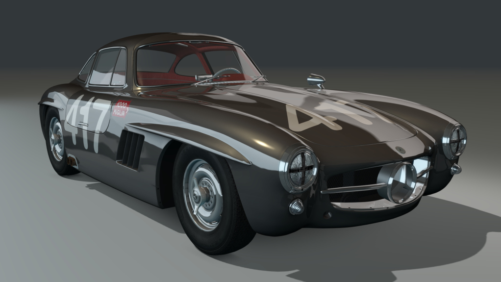 ACL GTC Mercedes-Benz 300SL, skin 01_gullwing_americana_4k