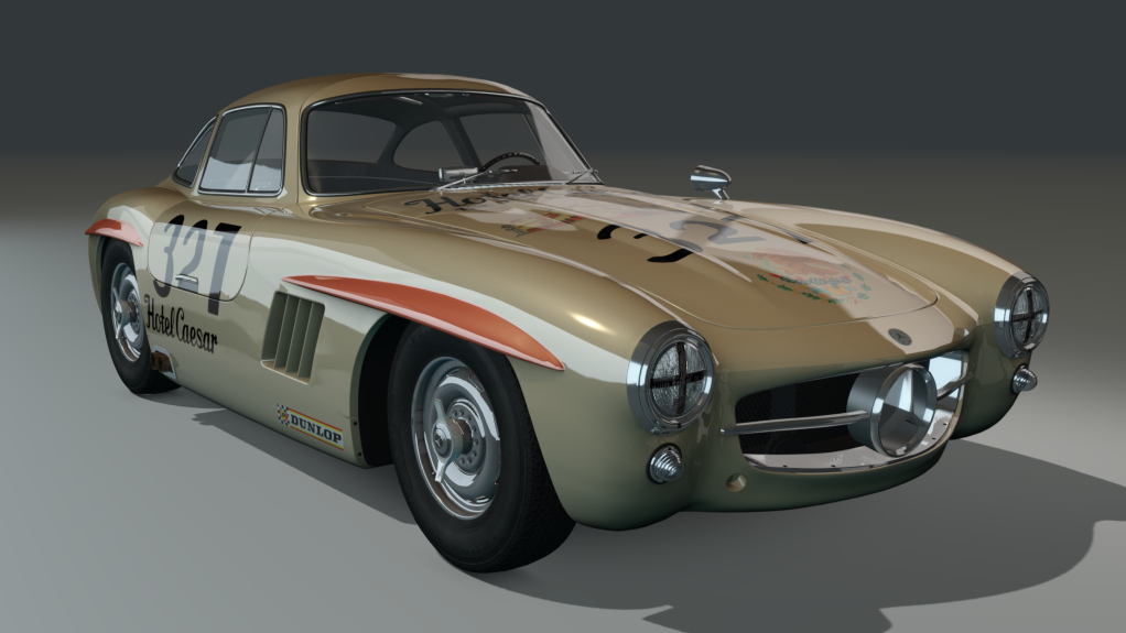 ACL GTC Mercedes-Benz 300SL, skin 327