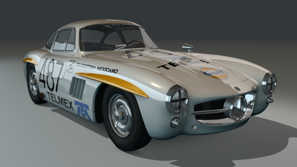 ACL GTC Mercedes-Benz 300SL, skin 487