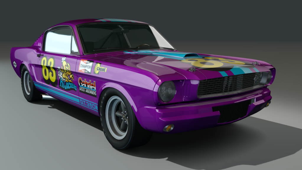 ACL GTC Shelby Mustang GT350R, skin purple_83