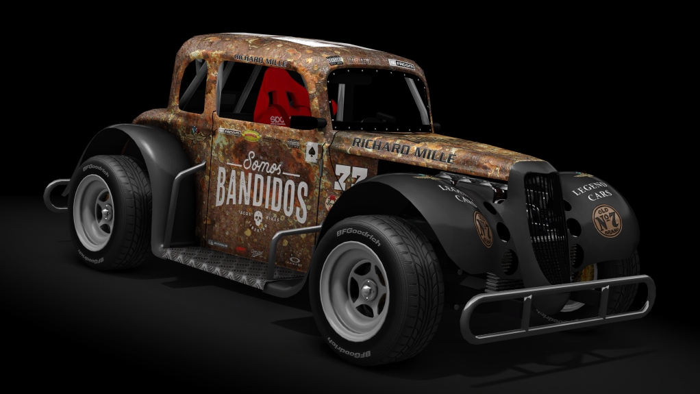 acfl legends cars, skin Rusty