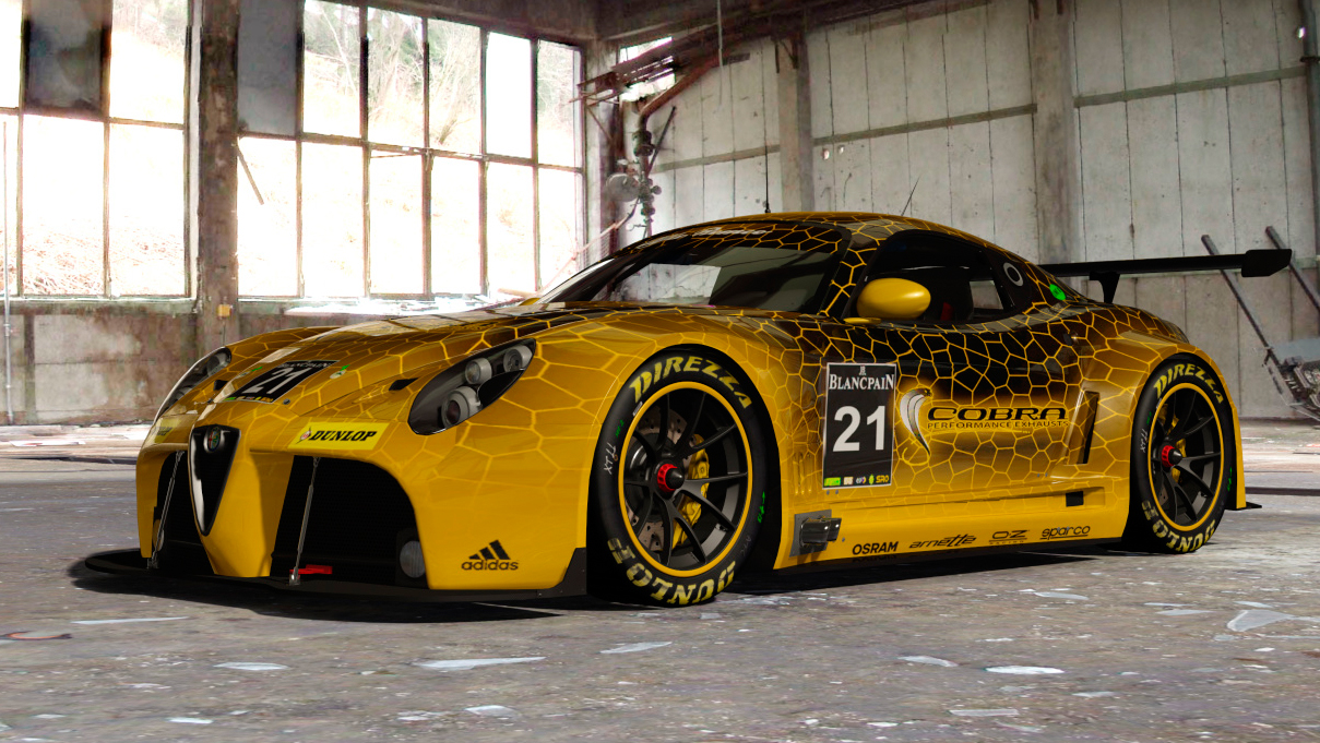 Alfa Romeo 8C Competizione GT Sport, skin Cobra_21