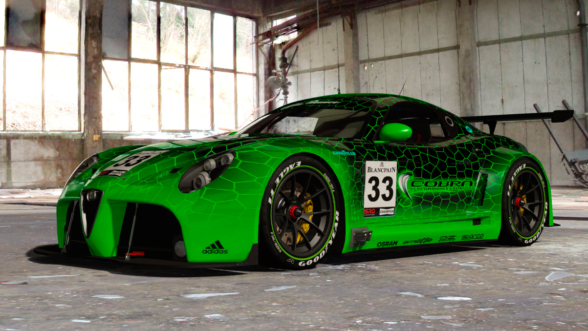 Alfa Romeo 8C Competizione GT Sport, skin Cobra_33