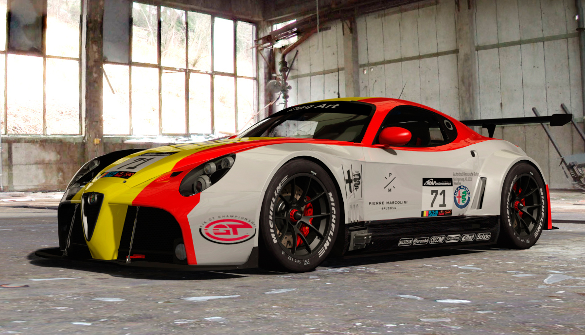 Alfa Romeo 8C Competizione GT Sport, skin Dag_Art_71