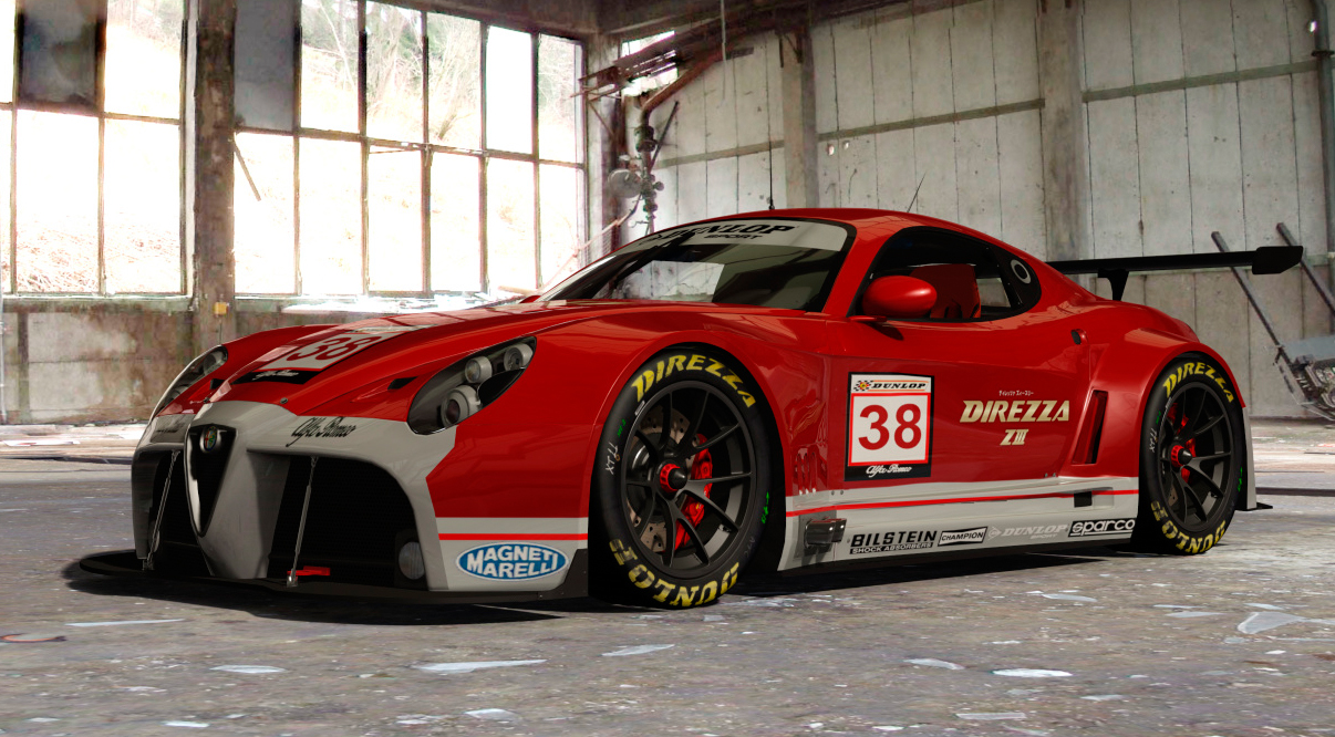 Alfa Romeo 8C Competizione GT Sport, skin Direzza_38