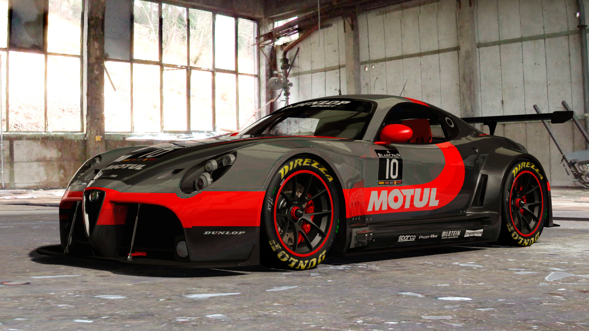 Alfa Romeo 8C Competizione GT Sport, skin Motul_10