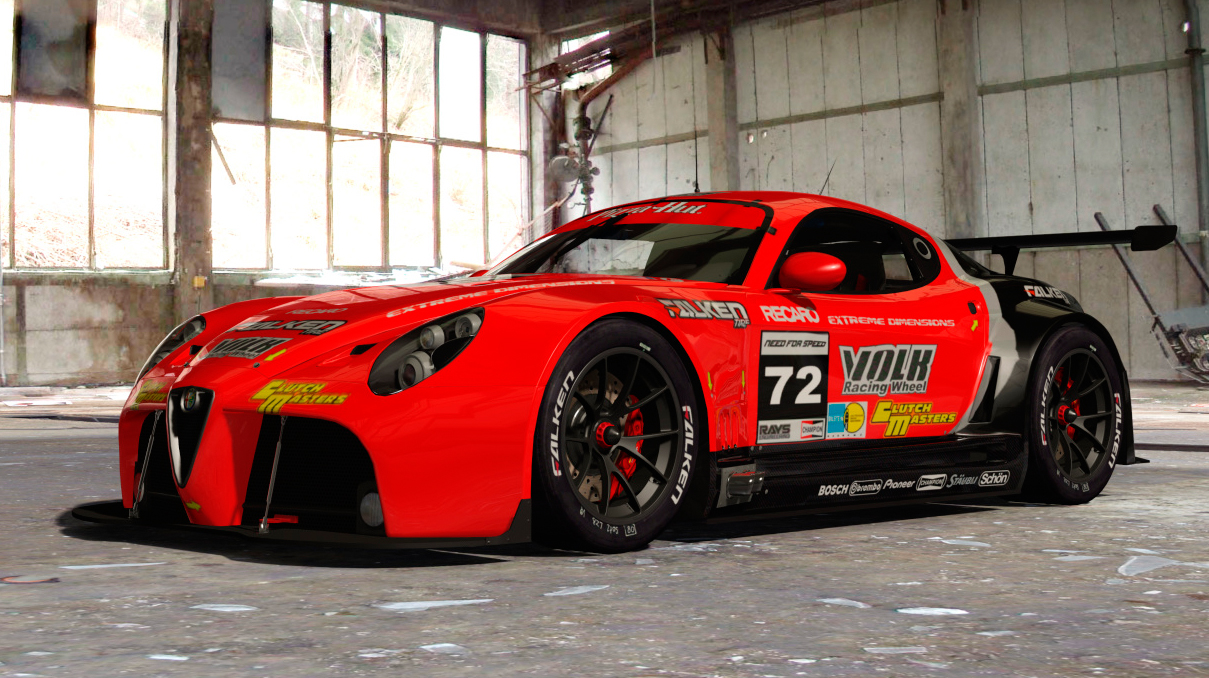 Alfa Romeo 8C Competizione GT Sport, skin Volk_72