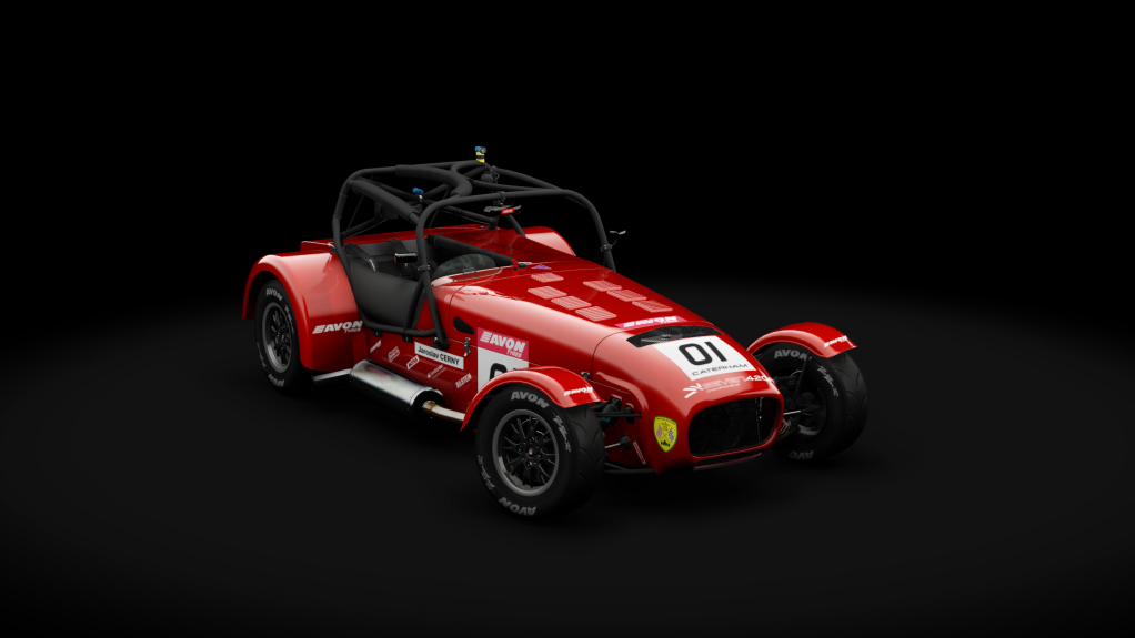 Caterham Seven 420R Race Car, skin 2020_01cerny