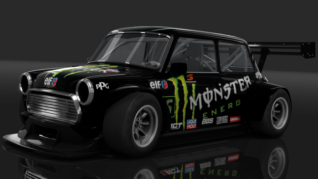BRW Mini Judd V8, skin racealot_monster_#6