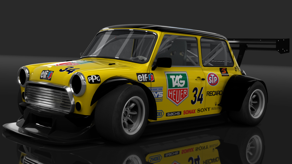 BRW Mini Judd V8, skin racealot_tagheuer_#34