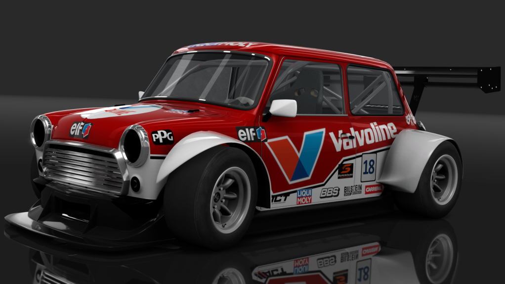 BRW Mini Judd V8, skin racealot_valvoline_#18