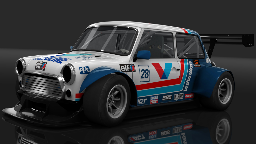 BRW Mini Judd V8, skin racealot_valvoline_#28