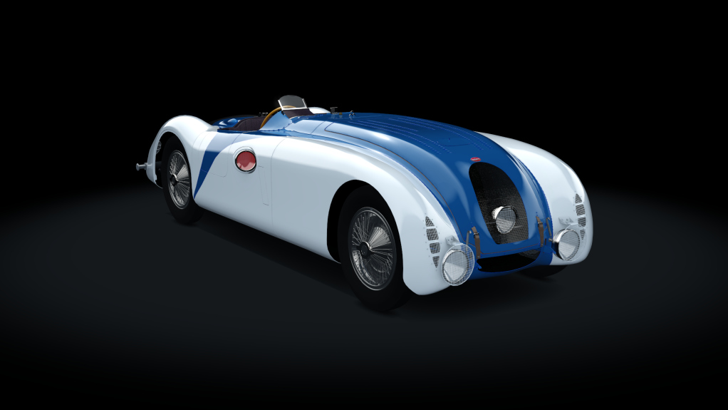 Bugatti Type 57G, skin usa