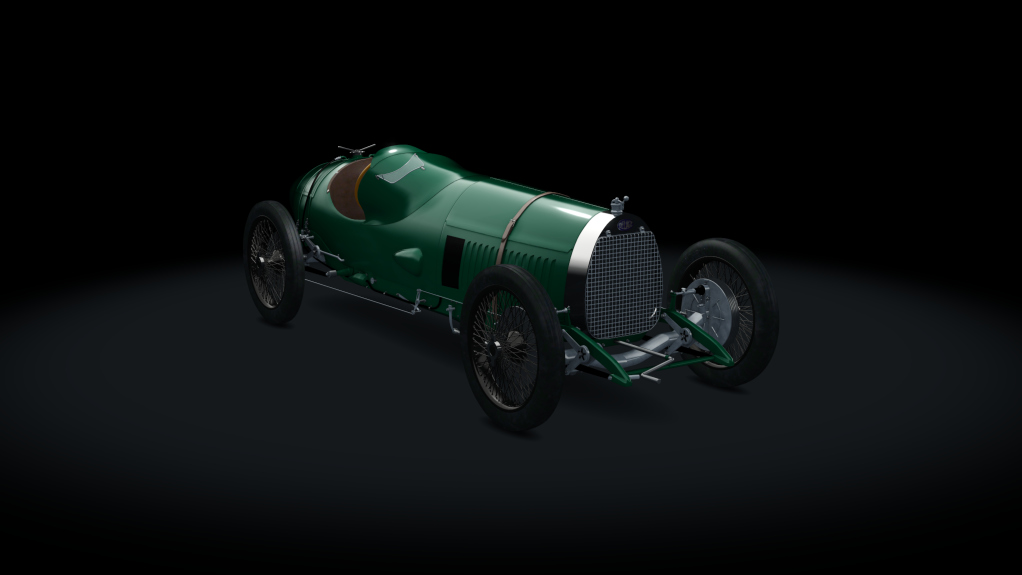 Delage 2LCV (1923), skin british_racing_green