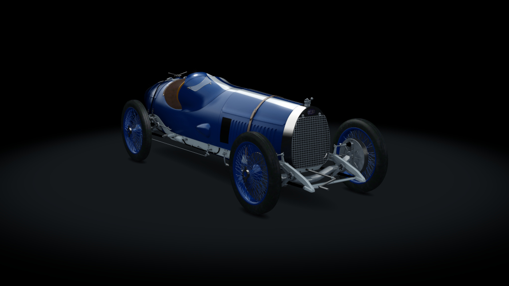 Delage 2LCV (1923), skin usa_white_blue