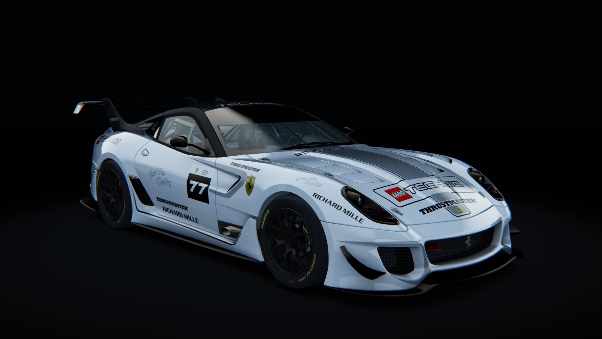 Ferrari 599XX EVO, skin fes_2021_77_white