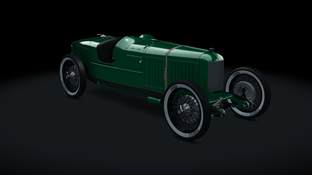 FIAT 805 405 (1923), skin british_racing_green