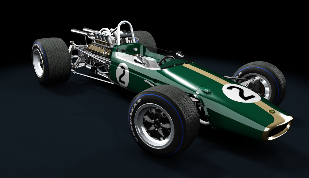 GPL Brabham BT24, skin Hulme
