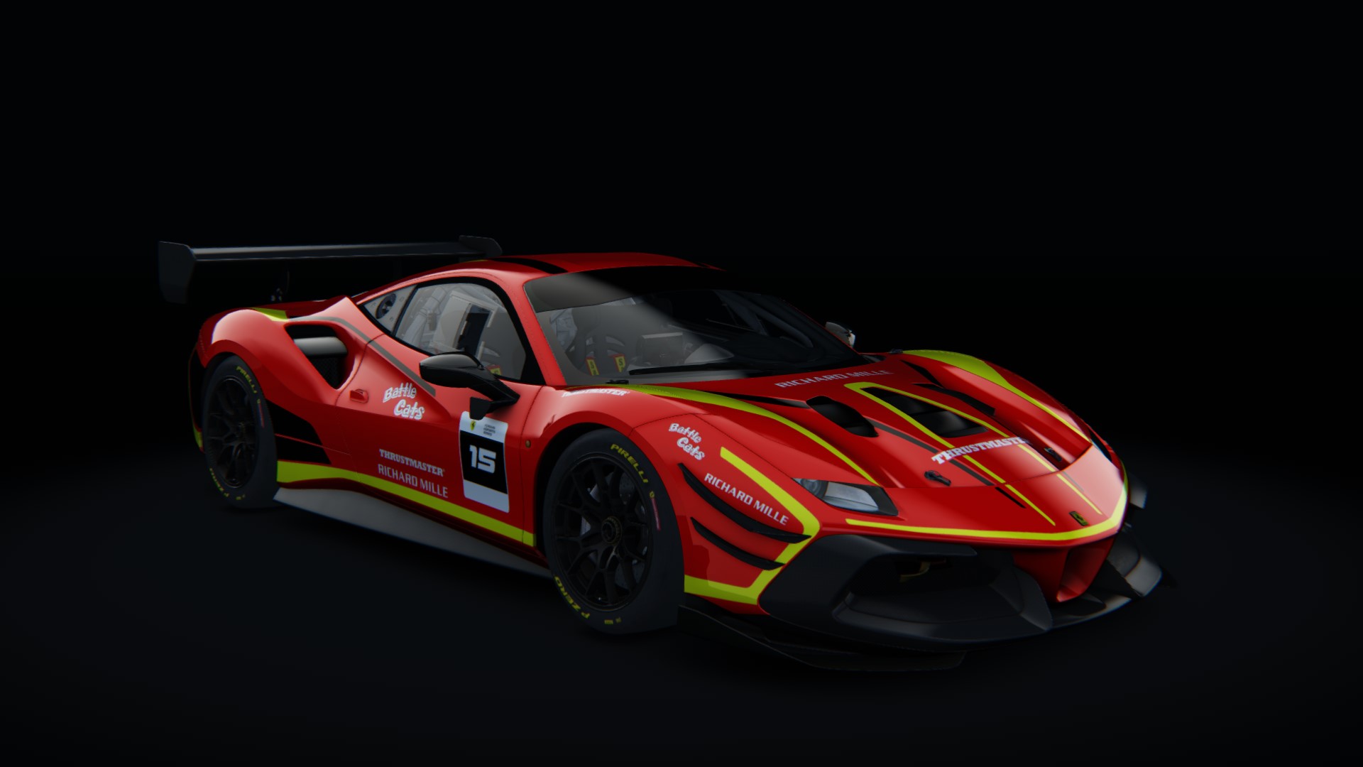 Ferrari 488 Challenge Evo, skin fes_2021_15_red