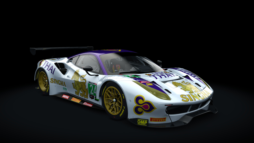 Ferrari 488 GT3, skin GT3CUP_24