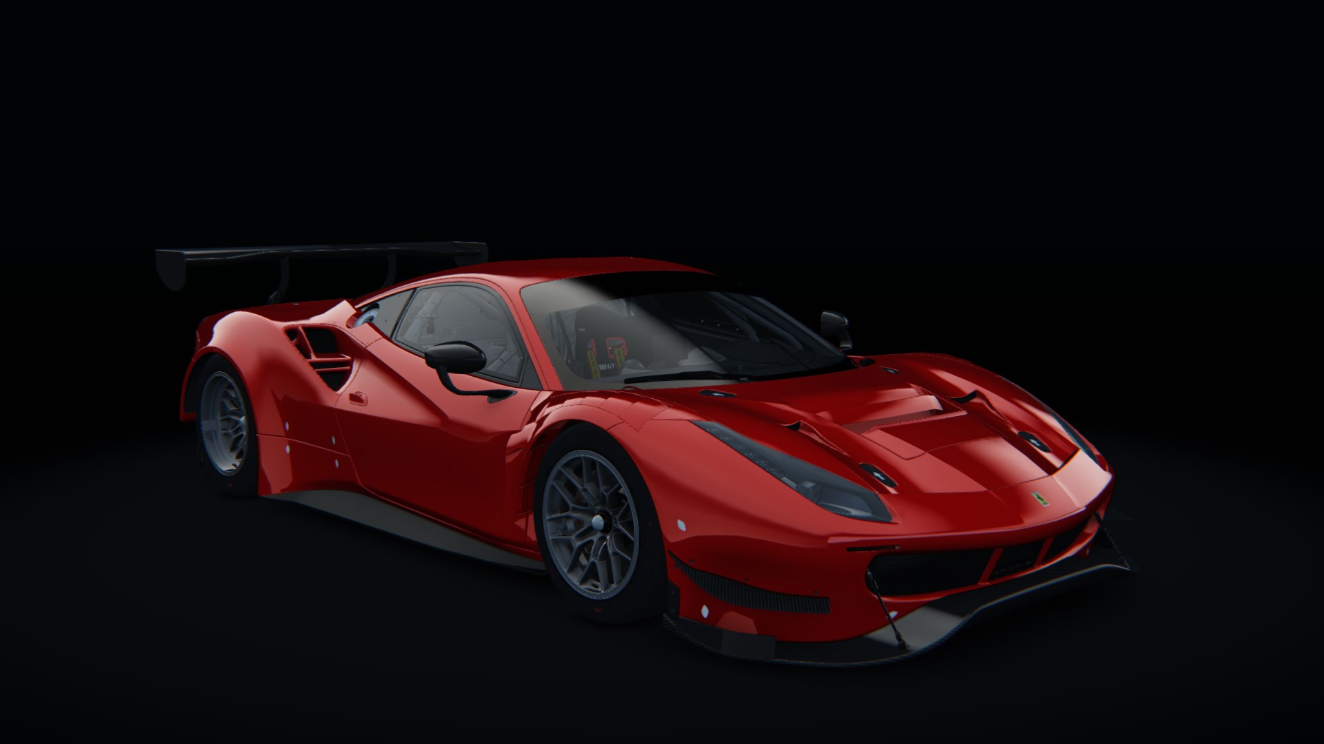 Ferrari 488 GT3 Evo 2020, skin 00_rosso_scuderia