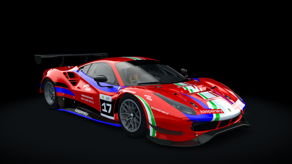 Ferrari 488 GT3 Evo 2020, skin fes_2021_17_red