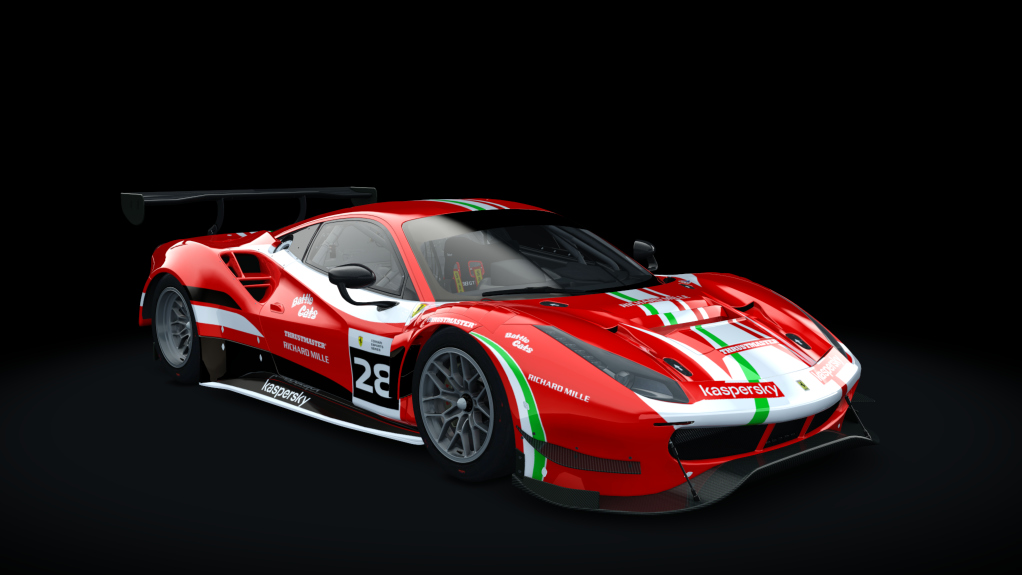 Ferrari 488 GT3 Evo 2020, skin fes_2021_28_red