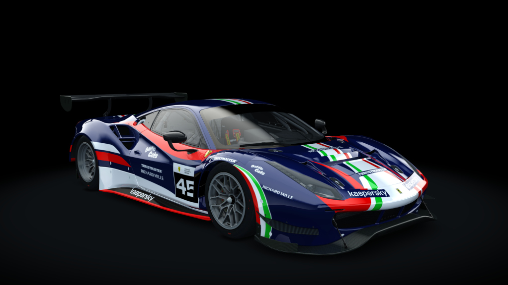 Ferrari 488 GT3 Evo 2020, skin fes_2021_45_blu