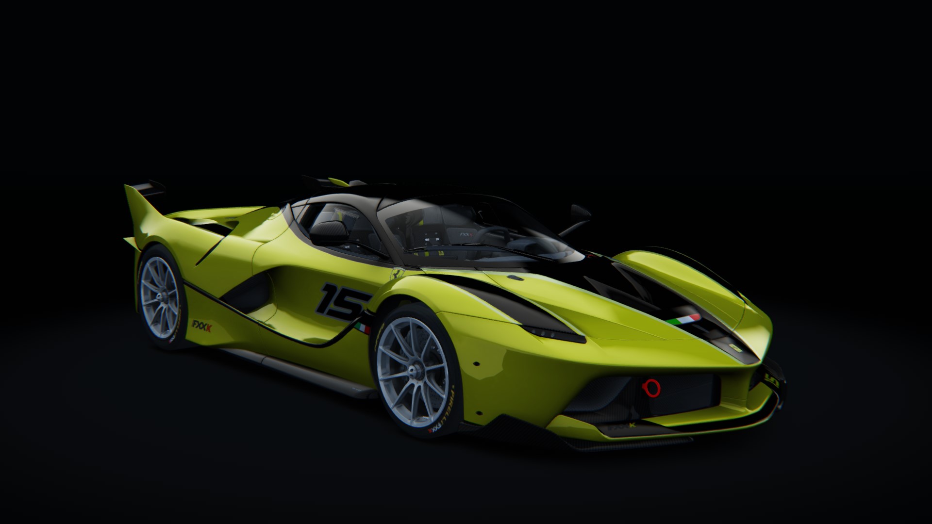 Ferrari FXX K, skin 02_giallo_ferrari_15