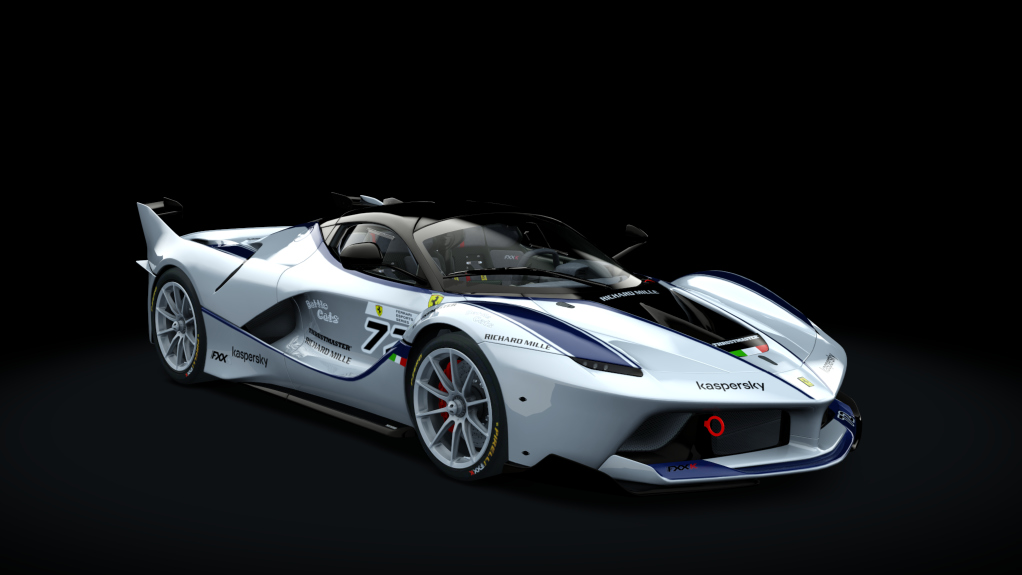 Ferrari FXX K, skin fes_2021_72_white