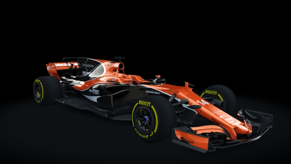 Ferrari SF70H, skin 07_McLaren