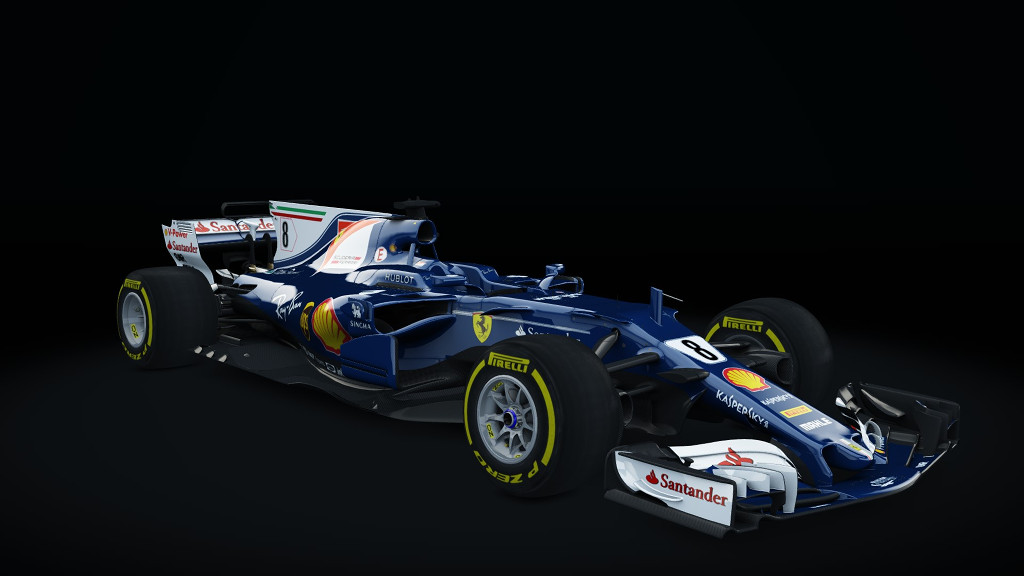 Ferrari SF70H, skin blue_nart_p