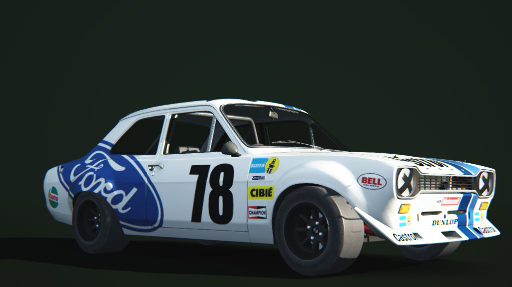 Ford Escort RS1600, skin classic_fordwhite
