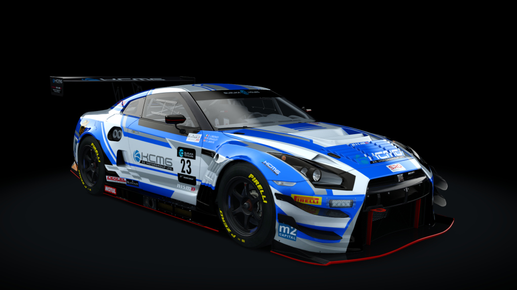 Nissan GT-R GT3, skin 2018_Suzuka10h_KCMG_23