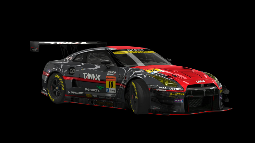 Nissan GT-R GT3, skin GAINER_TANAX_GT-R_2015