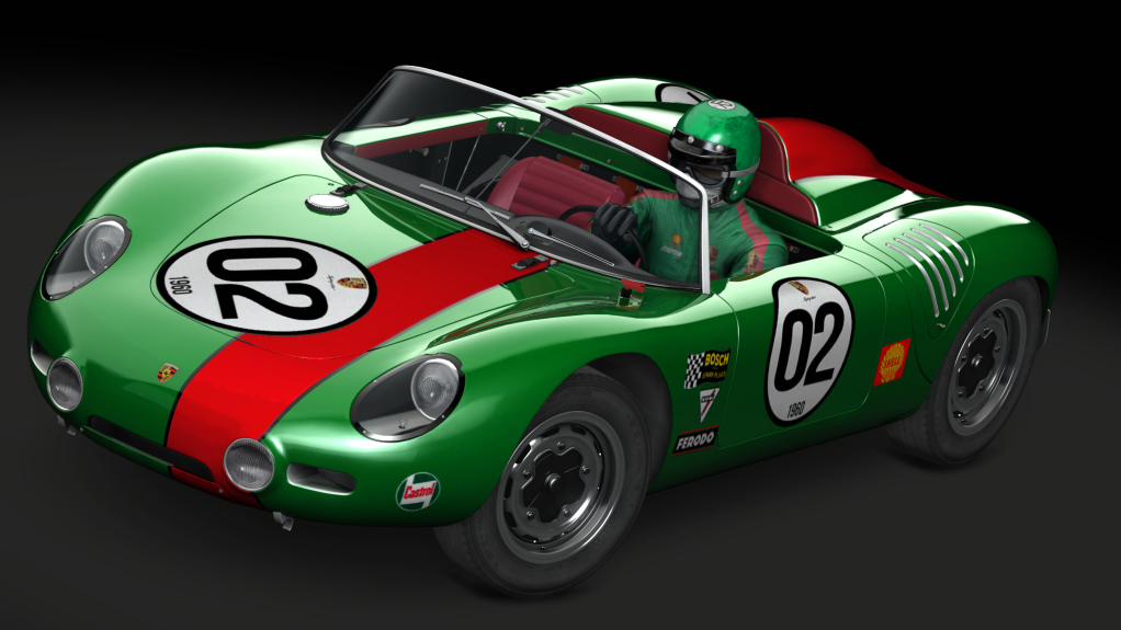 Porsche 718 RS 60 Spyder, skin Cozy61_02