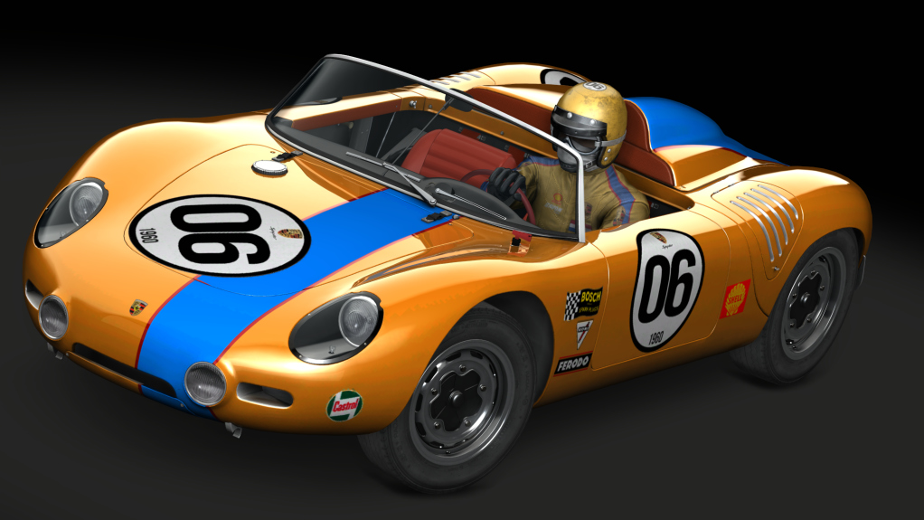 Porsche 718 RS 60 Spyder, skin Cozy61_06