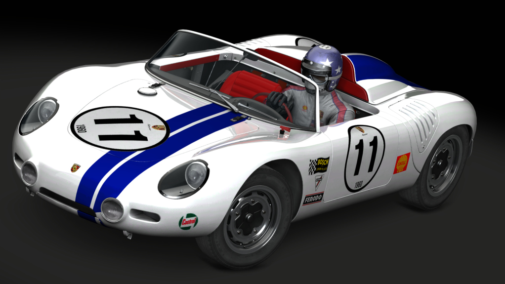 Porsche 718 RS 60 Spyder, skin Cozy61_11