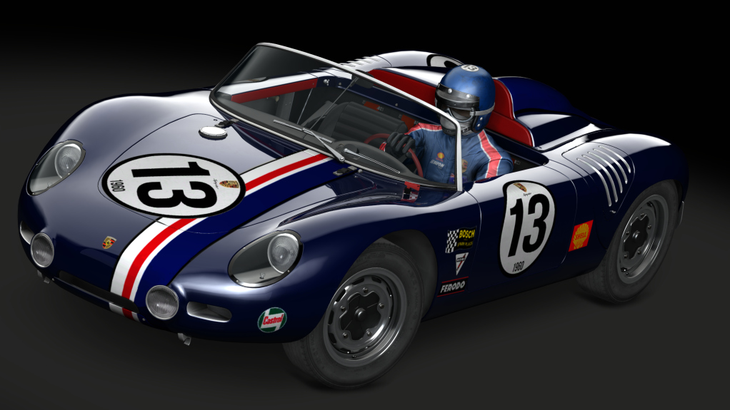 Porsche 718 RS 60 Spyder, skin Cozy61_13