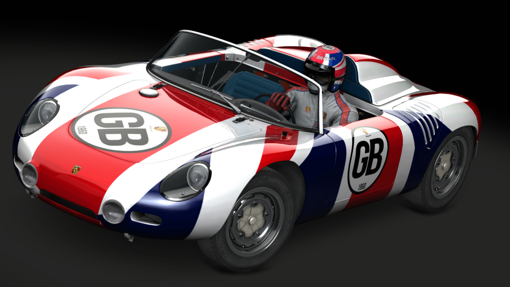 Porsche 718 RS 60 Spyder, skin Cozy61_GB