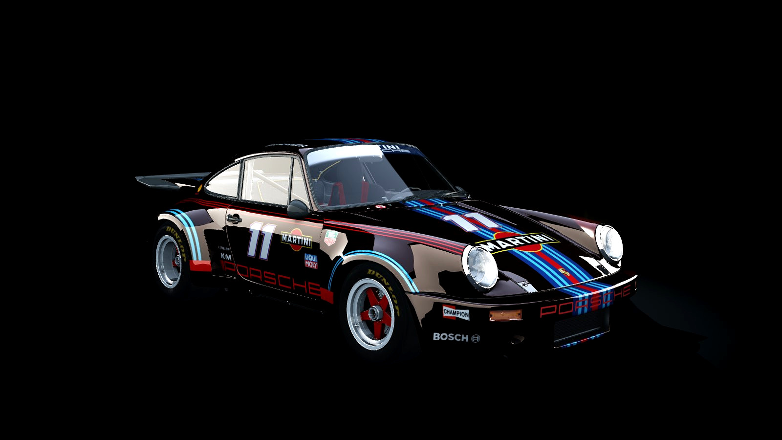 Porsche 911 Carrera RSR 3.0, skin 11_rsr_martini_black